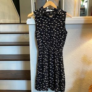 Cute cat print dress size small